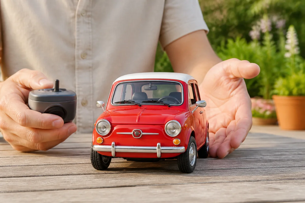 voiture télécommandée fiat 500