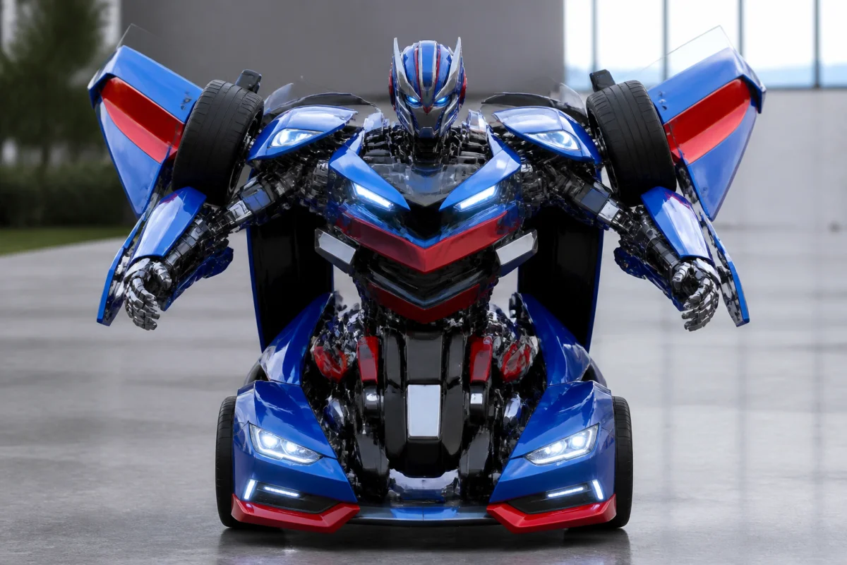 voiture télécommandée transformable