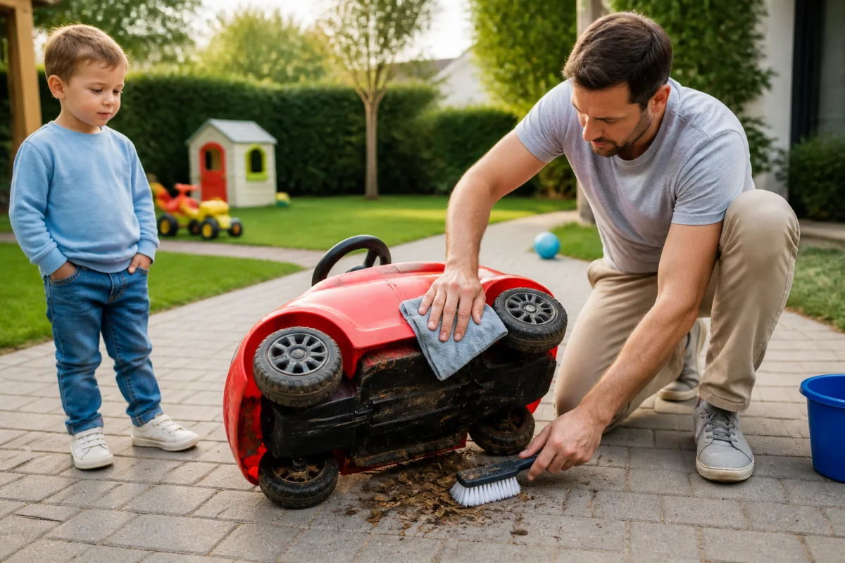 Entretien voiture enfant pour la faire durer plus longtemps