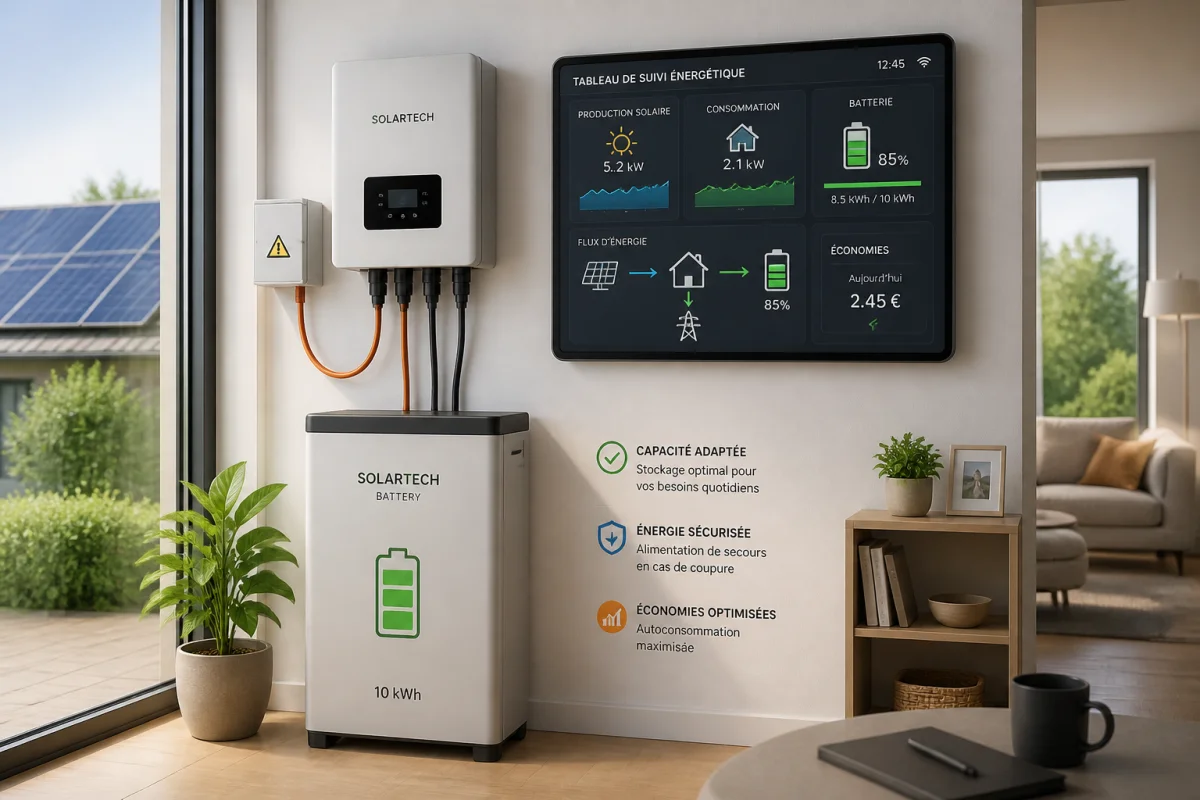 Gestion de batterie solaire pour mieux consommer son énergie
