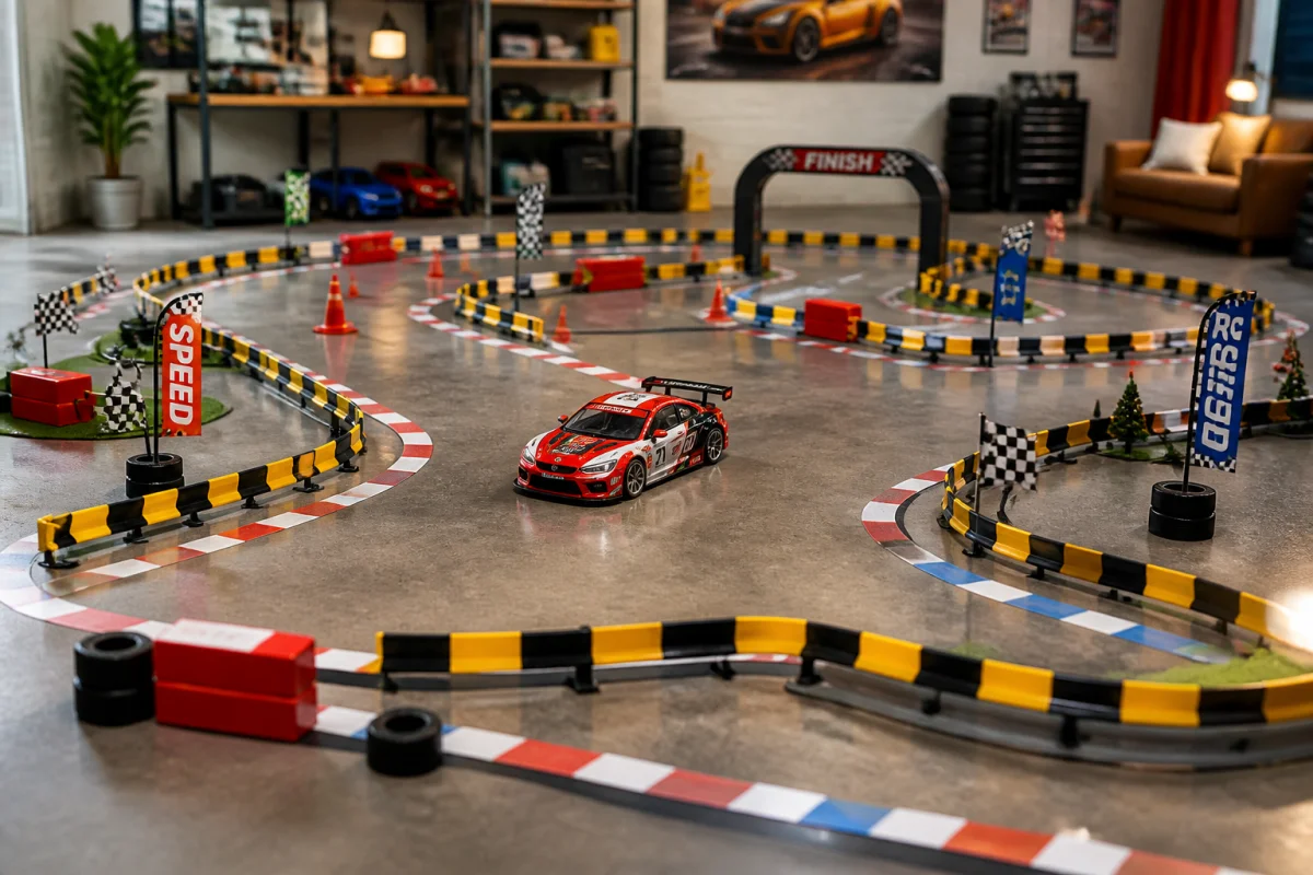 Comment organiser un circuit de voiture télécommandée
